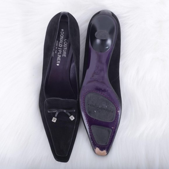 Donald JPliner Black Heels - Picture 7 of 9